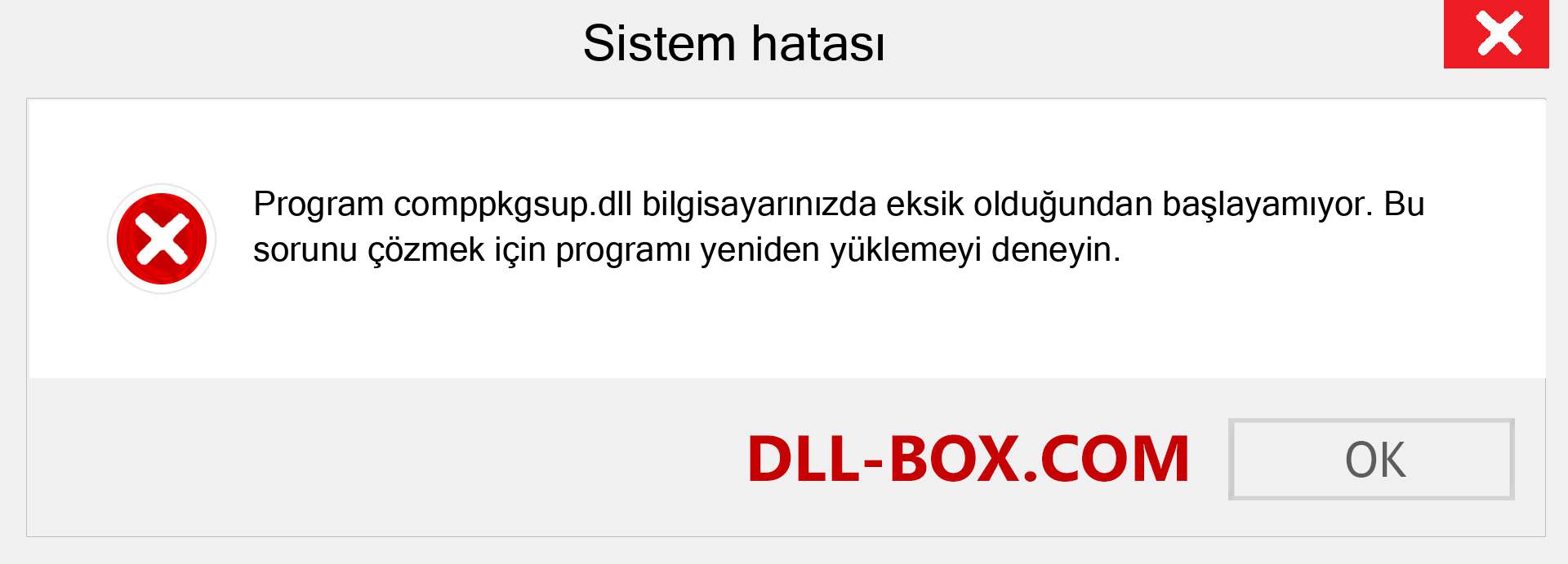 comppkgsup.dll dosyası eksik mi? Windows 7, 8, 10 için İndirin - Windows'ta comppkgsup dll Eksik Hatasını Düzeltin, fotoğraflar, resimler